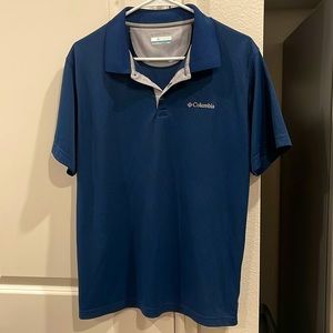 Columbia Omni-Wick Mens M Polo